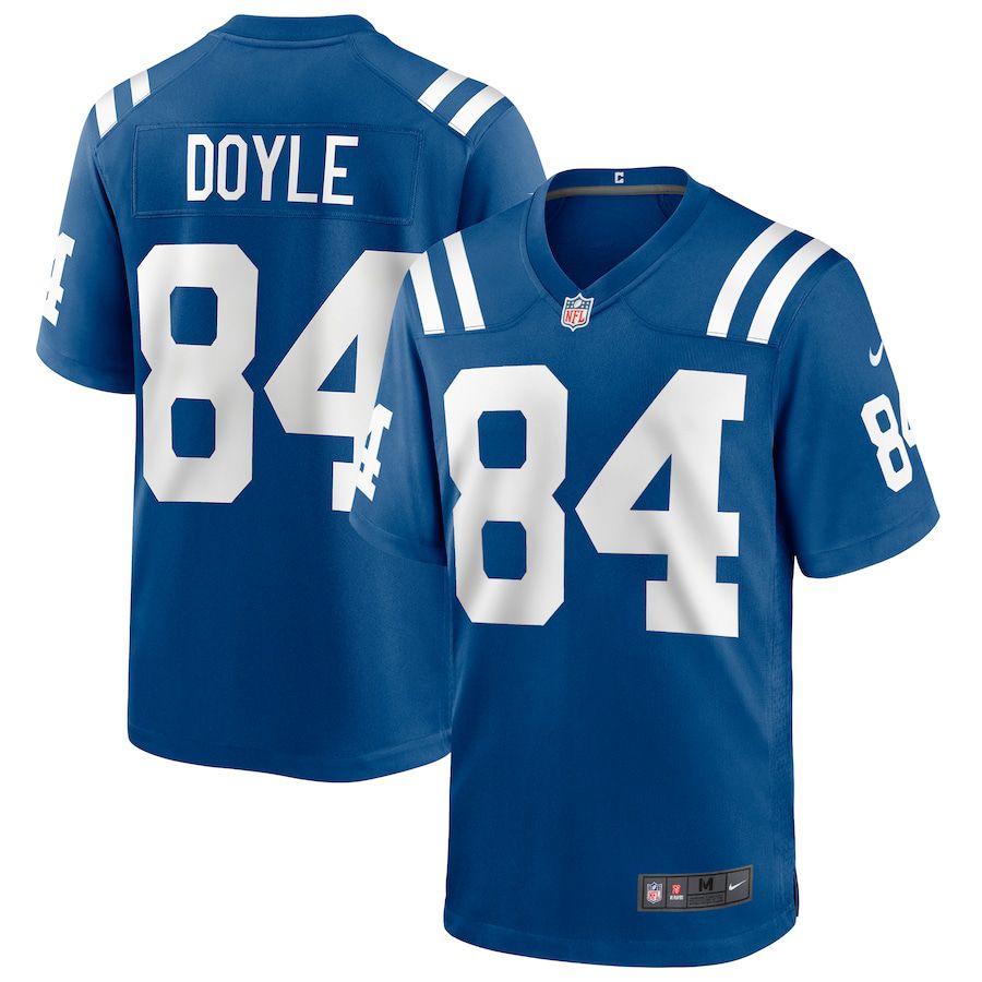 Men Indianapolis Colts #84 Jack Doyle Nike Royal Game NFL Jersey->indianapolis colts->NFL Jersey